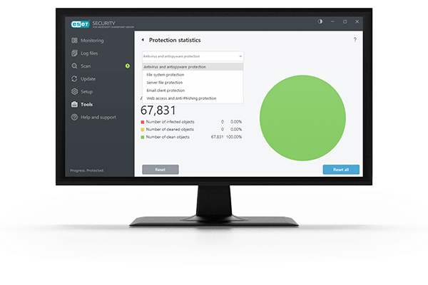 ESET Security for Microsoft SharePoint Server screenshot