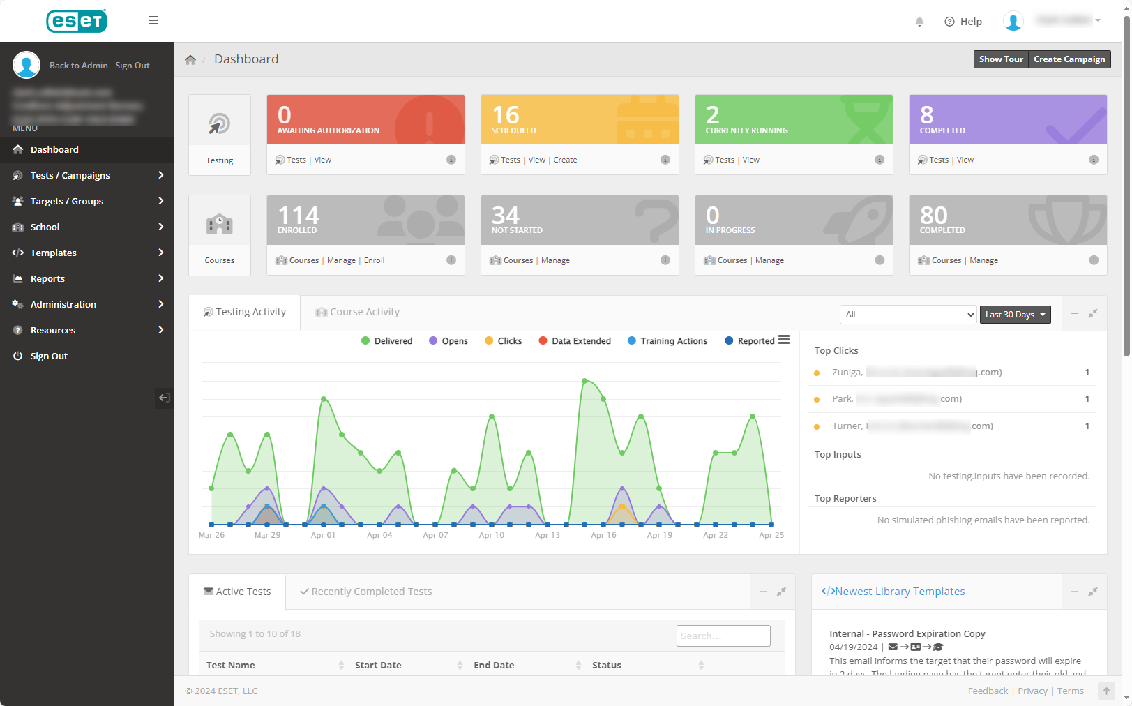 ESET Cybersecurity Awareness Training screenshot